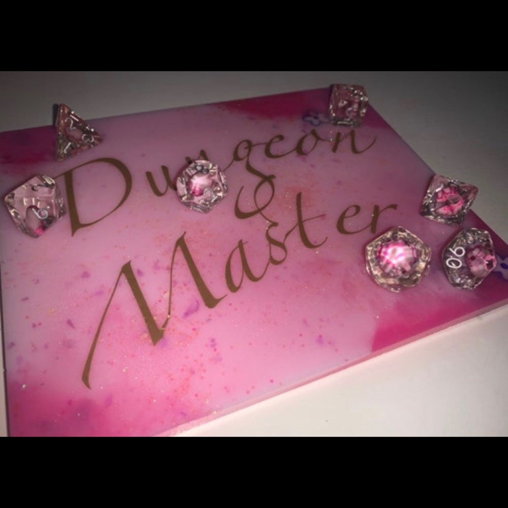 Custom made Dice Tray For Dungeons And Dragons D&D
